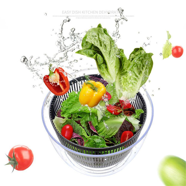 Useful Vegetables Fruits Dryer Salad Spinner Fruit Wash Clean Basket Storage Drying Machine Kitchen Tools Vegetable Dehydrator